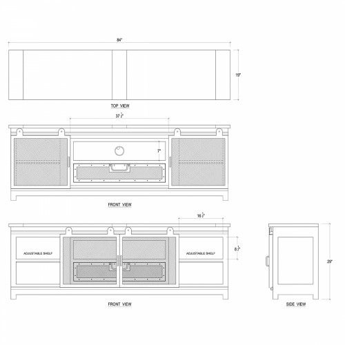 Thumbnail: HARRINGTON MEDIA CONSOLE
