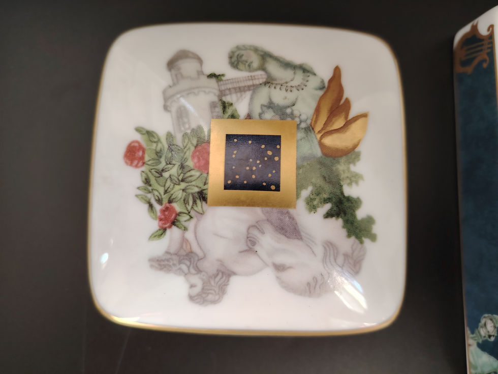 Miniature : Bernardaud Limoges boite et vide poches " Métropoles"