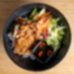 Bún gà nướng/ 烤鸡沙拉米粉/ GRILLED CHICKEN MARINATED WITH LEMONGRASS