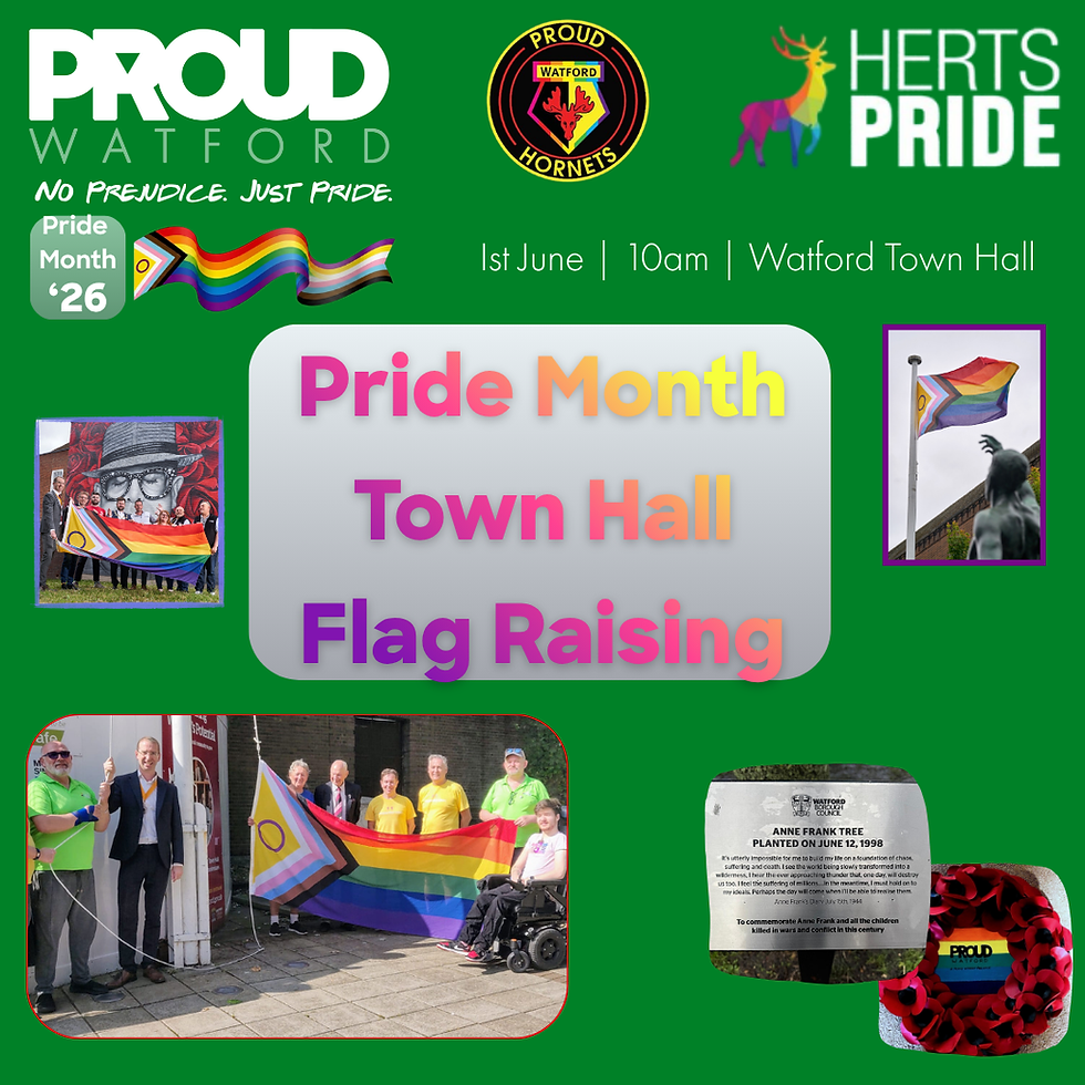 Pride Month Town Hall Flag Raising