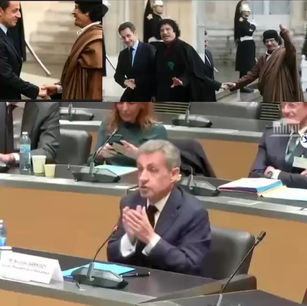 SARKOZY JETTE GEORGE W. BUSH SOUS LE BUS