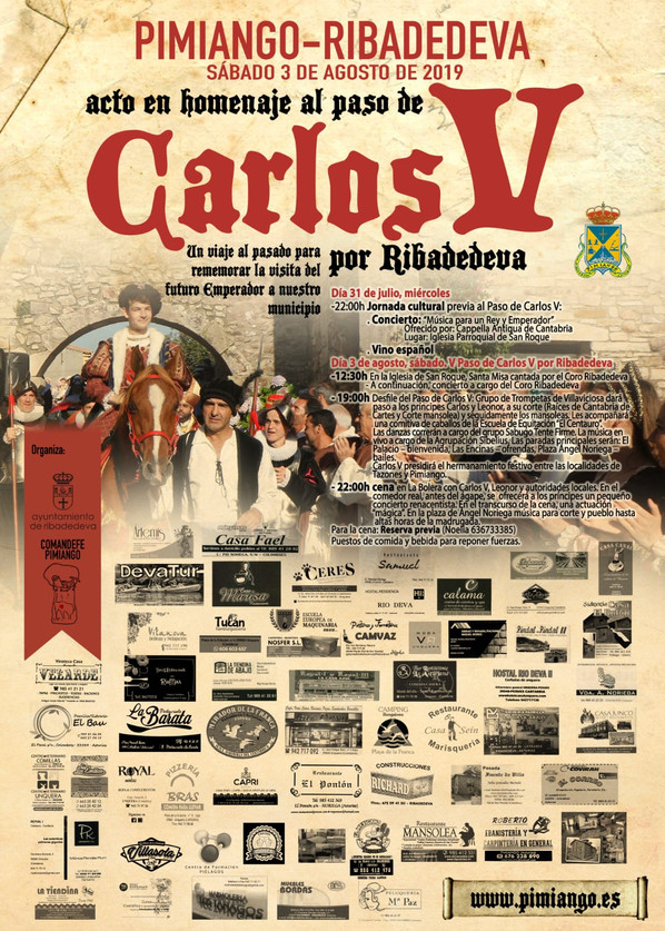 V Paso de Carlos V por Ribadedeva