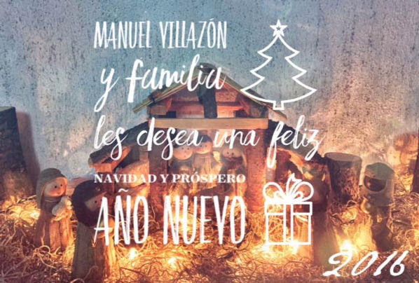 Nos felicitan la Navidad
