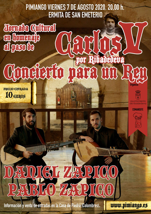 Cartel Concierto Carlos V