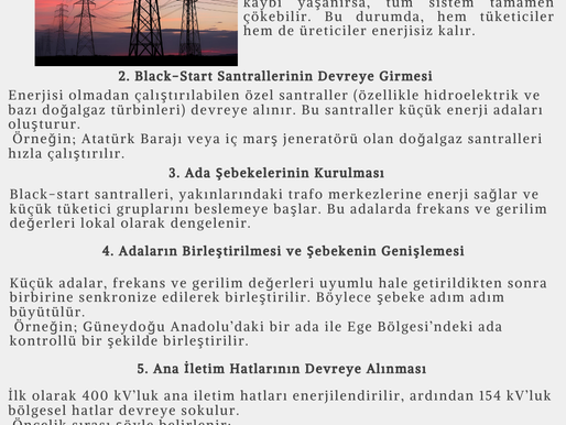 Oturan Sistemlerin Toparlanması