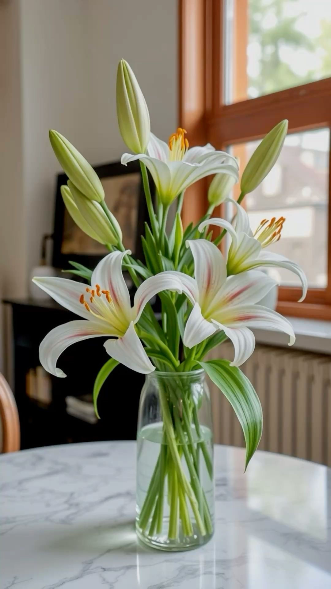 White Lily Bunch (5pcs) HSN0603