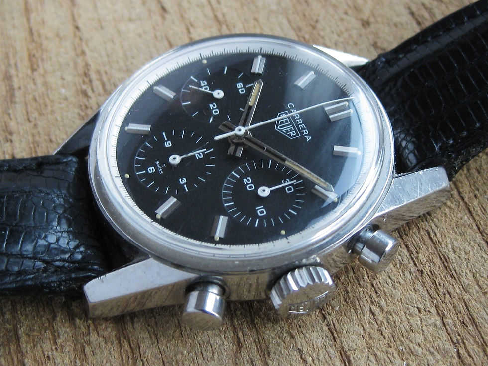 Miniaturbild: Heuer Carrera 2447N / 60er Vintage