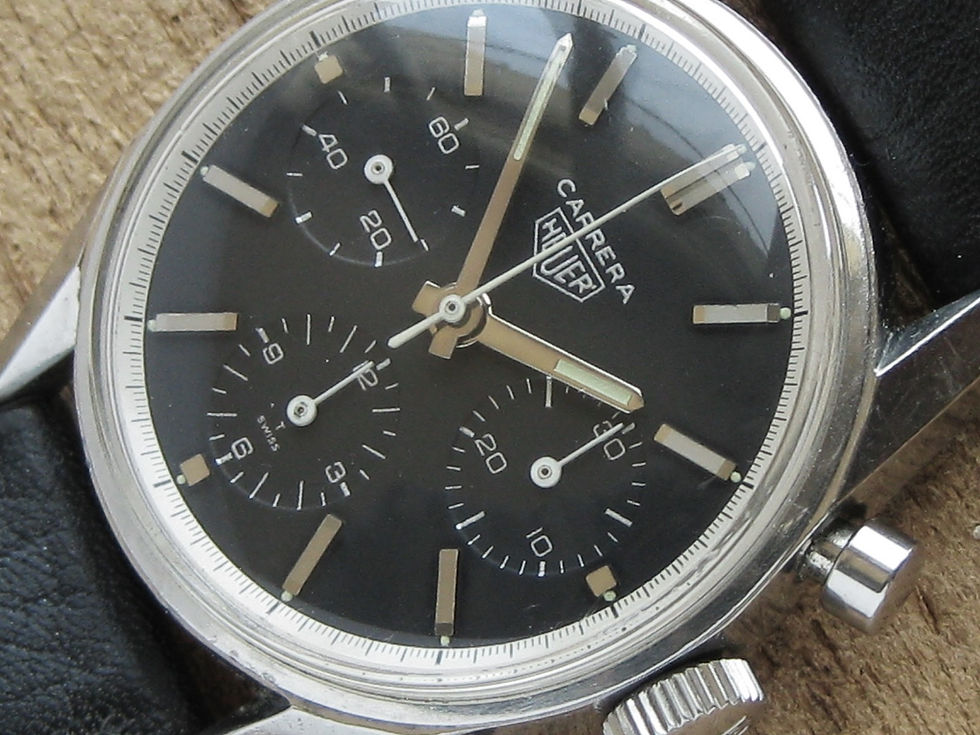 Miniaturbild: Heuer Carrera 2447N / 60er Vintage