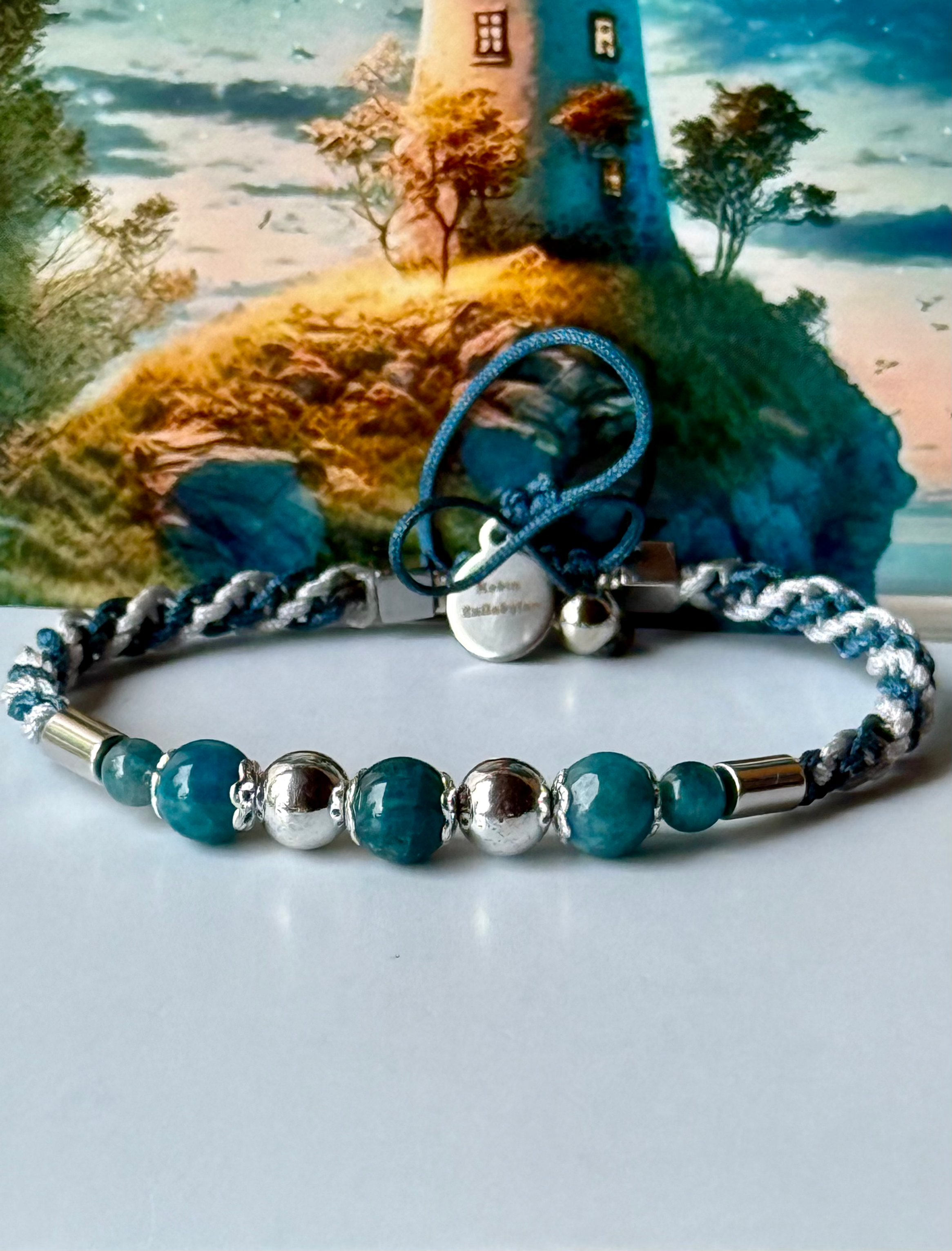 Bracelet en Apatite