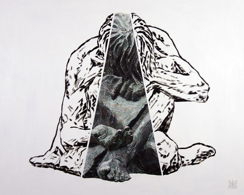 WIWN-1c oil painting by Khenan "kharmix" Carmichael