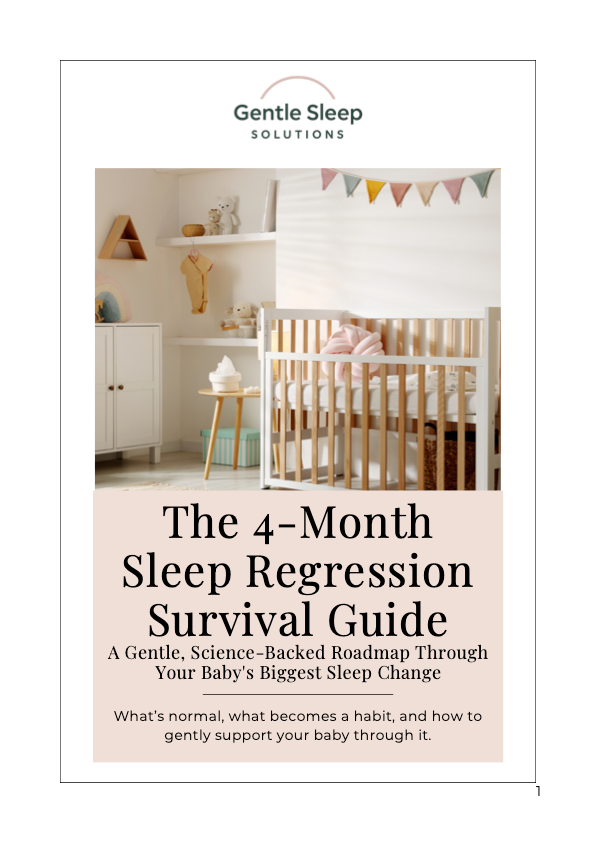 4-Month Sleep Regression Survival Guide | Gentle Baby Sleep Help Without CIO
