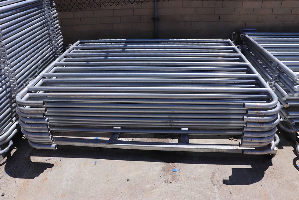 Cattle yard panels Round 32nb