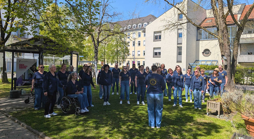 Auftritt A Cappella Company Franziskuswerk Schönbrunn