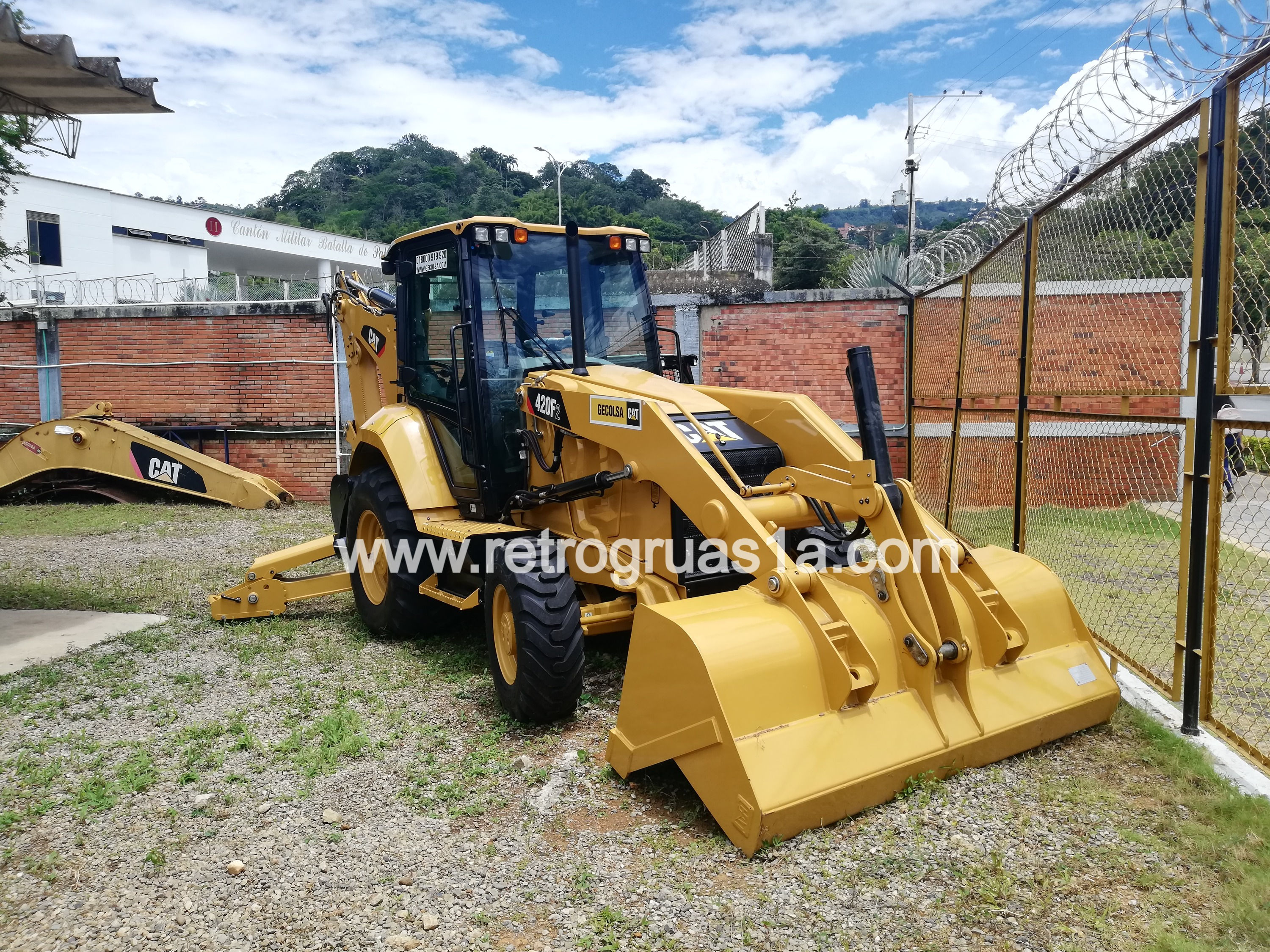 RETRO CARGADOR CAT 420F2