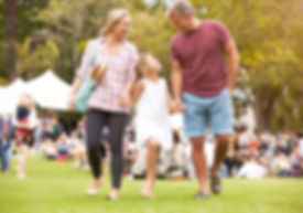 Family at Outdoor Event