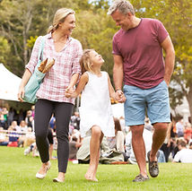 Family at Outdoor Event