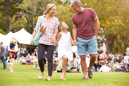 Family at Outdoor Event