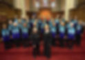 Ladybrook Singers with Alison and Celia pictured at Norbury Church, Hazel Grove in2022
