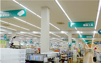 当社のLED照明施工実績の画像