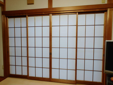 障子張替え