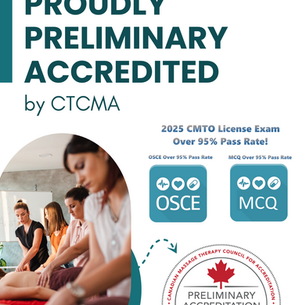 Double the Triumph! OCOT Massage Therapy Program News!