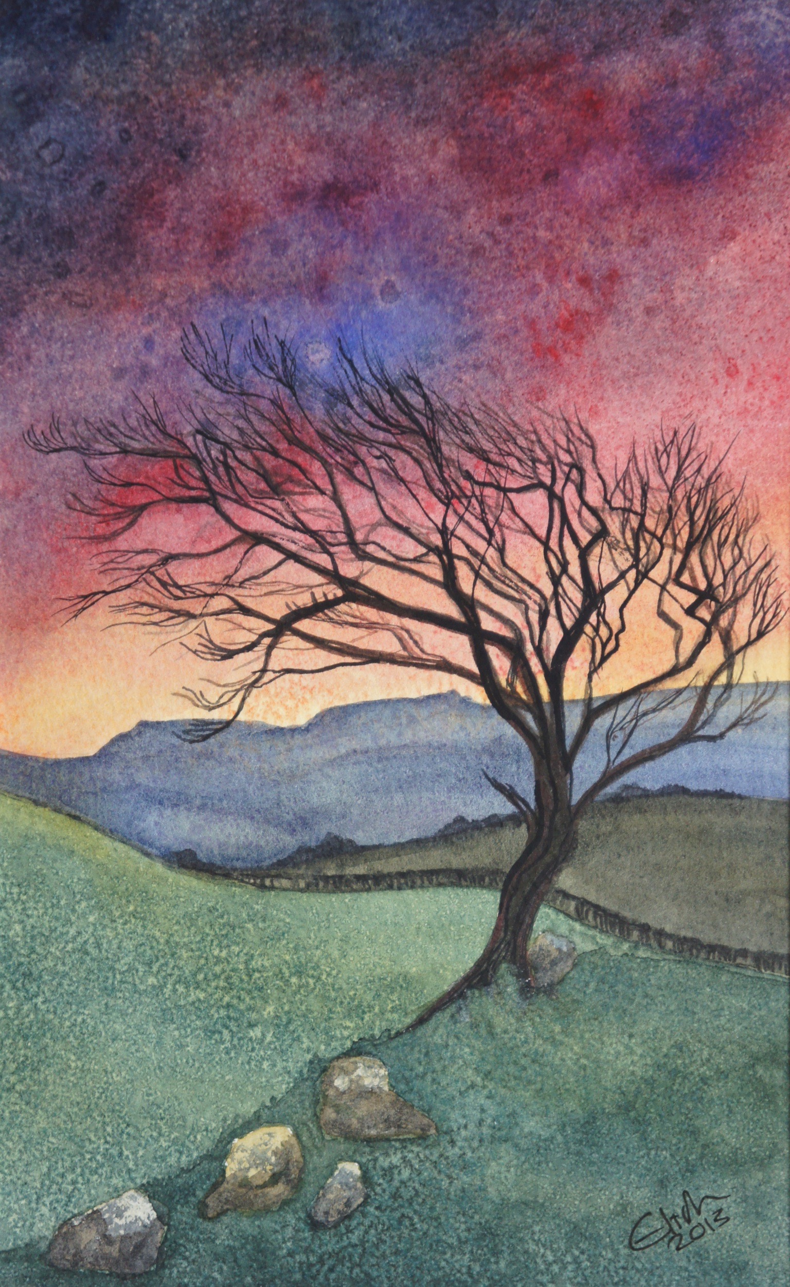 Evening Hawthorn