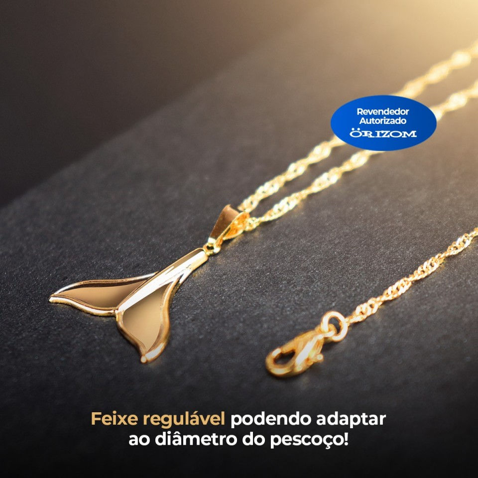Miniatura: Colar Rabo de Baleia
