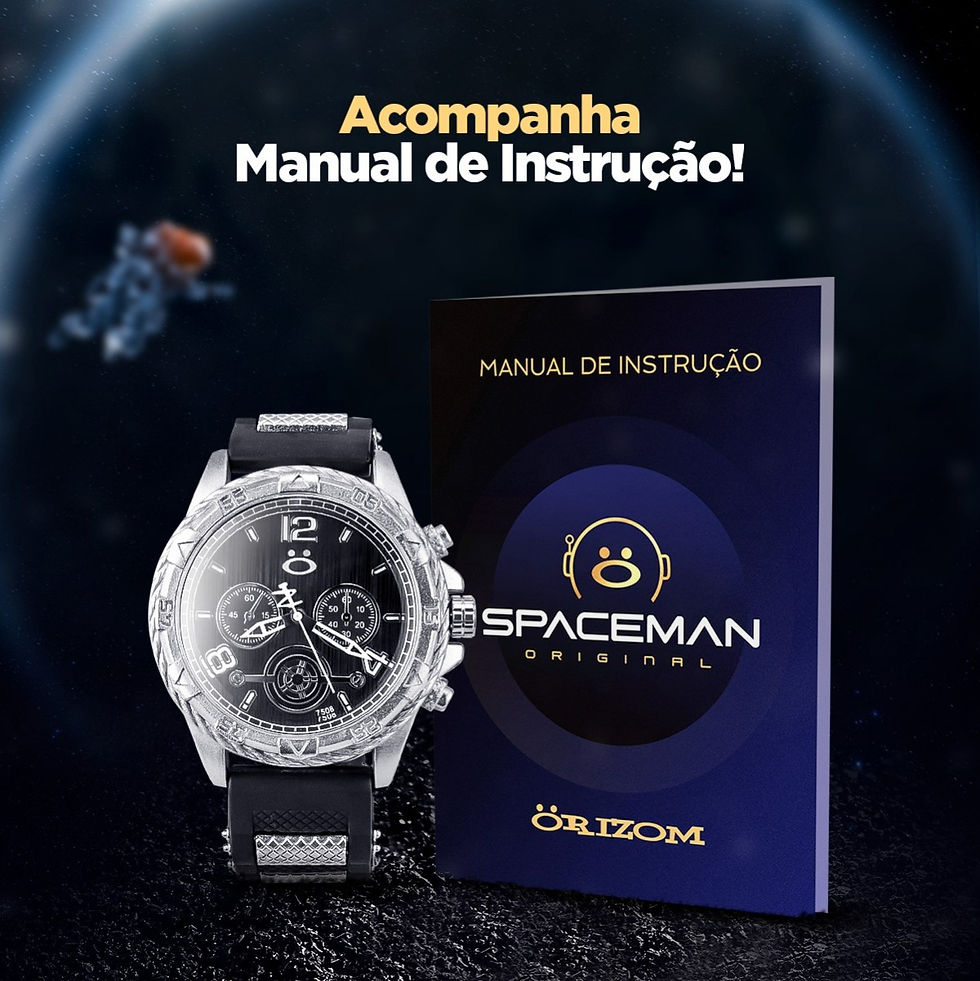Miniatura: Kit relógio spaceman
