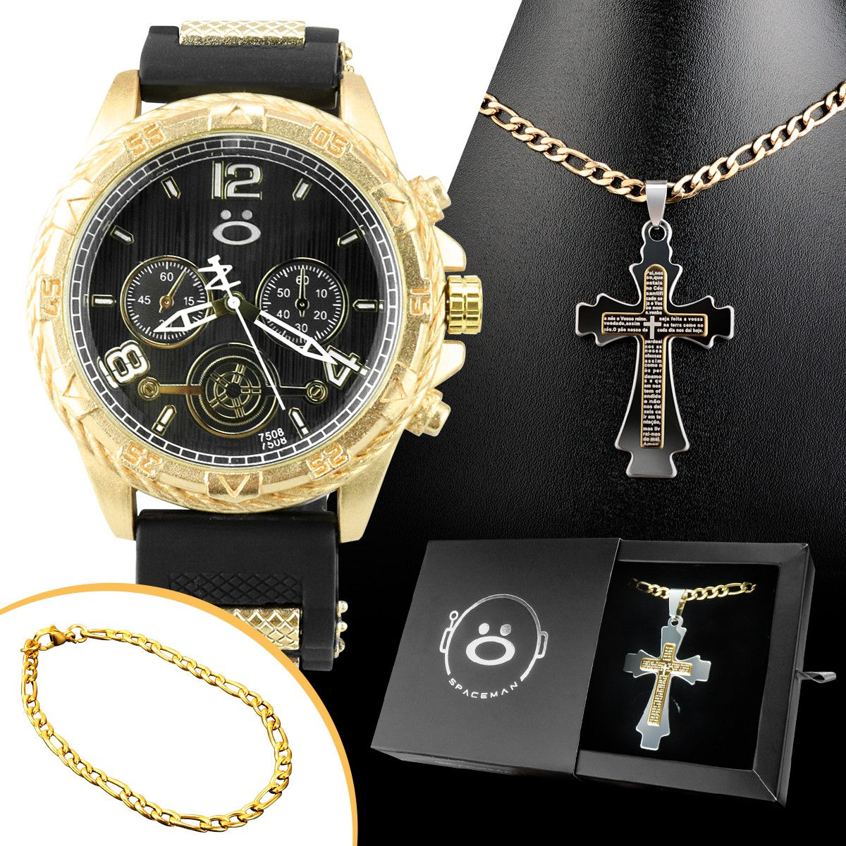 Kit relógio spaceman