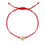 Thumbnail: EVIL EYE RED BRACELET WITH DIAMOND