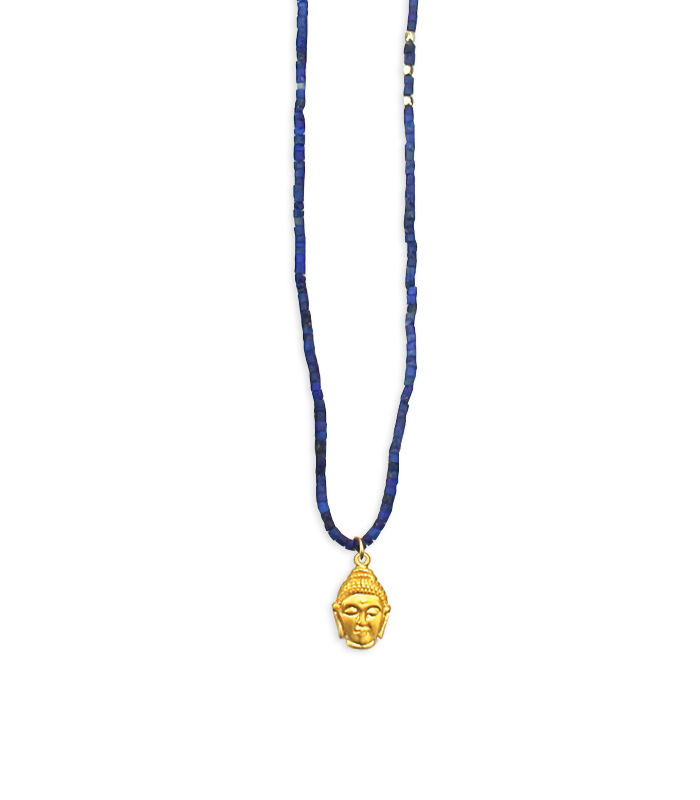 Thumbnail: BUDDHA HEAD TALISMAN NECKLACE