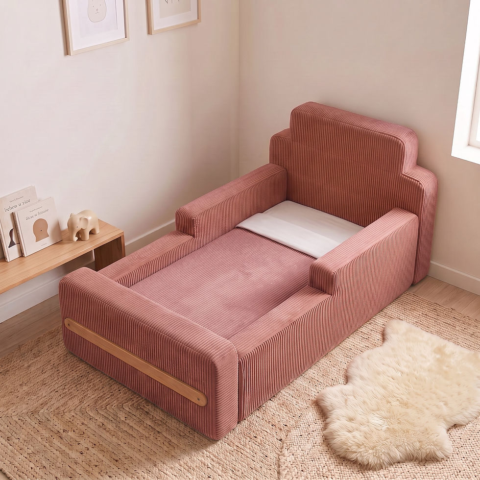 Küçük resim: Çocuk Sünger Yatak 190x110 cm | 3–15 Yaş | 28 DNS Orijinal Sünger 