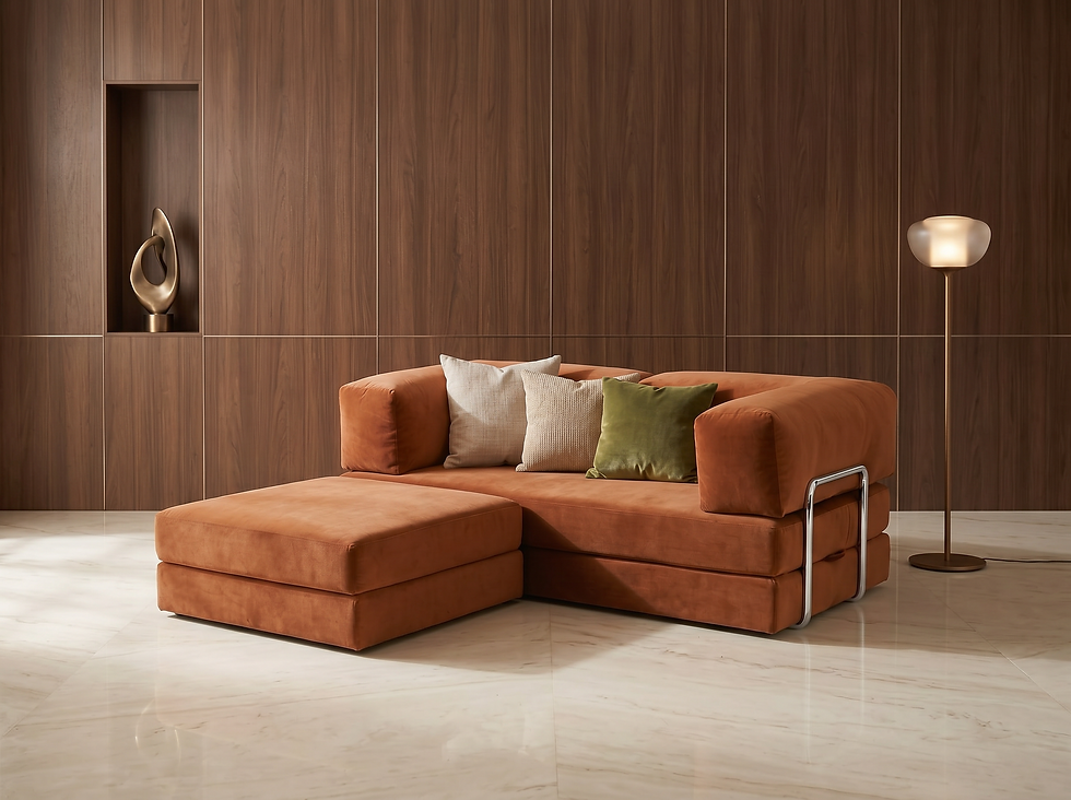 Küçük resim: 180X180 Köşe Takımı | Modern Fitilli Kadife | Köşe Koltuk | Modüler Köşe Koltuk.