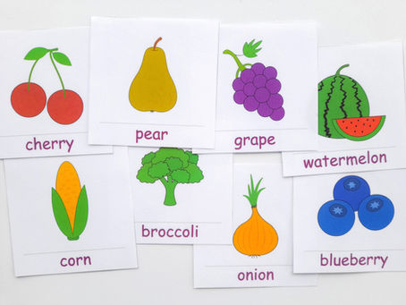 10 More Learning Activities with Vocabulary Flashcards for Pre-K, Kindergarten & First Grade