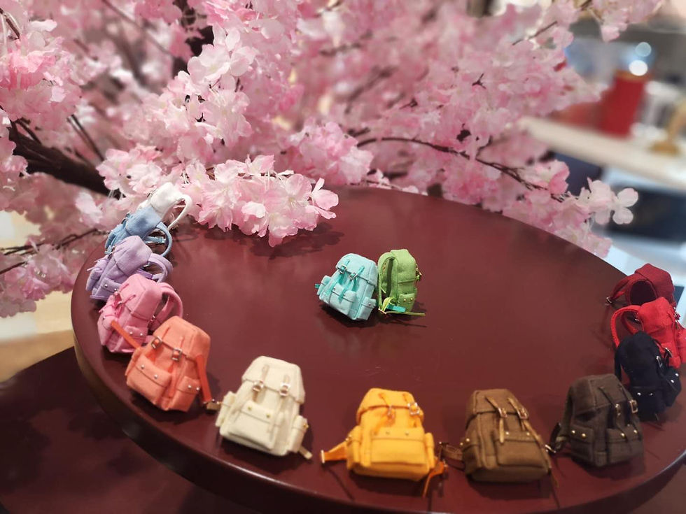 縮圖：【Spring Color Circle 春の色環】雙肩包