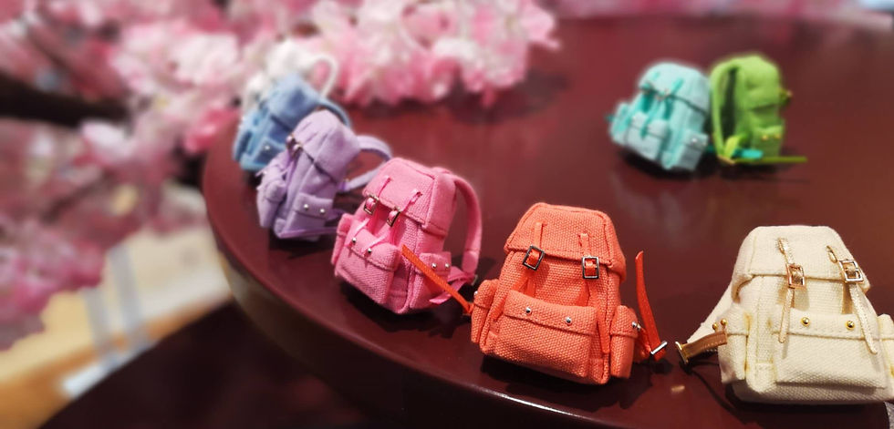 縮圖：【Spring Color Circle 春の色環】雙肩包