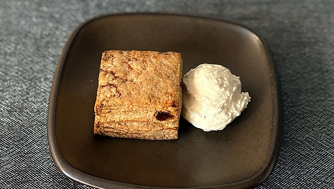 酒かすとレーズンのスコーン