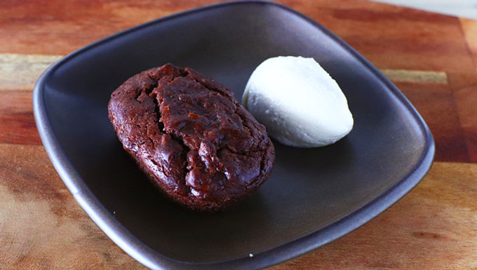 米粉のココナッツチョコブラウニー