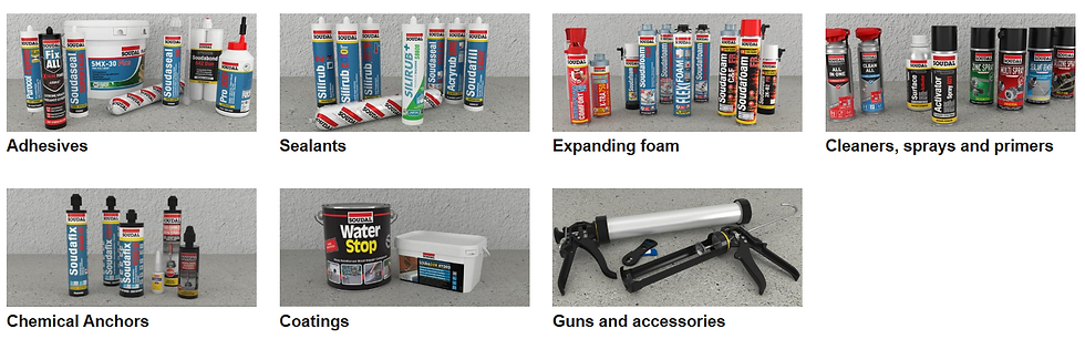 SOUDAL PROFFESIONAL PRODUCTS