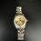 Thumbnail: Rolex Lady Date Just Champaign w Stick marker dial Two Tone Gold on Jubilee