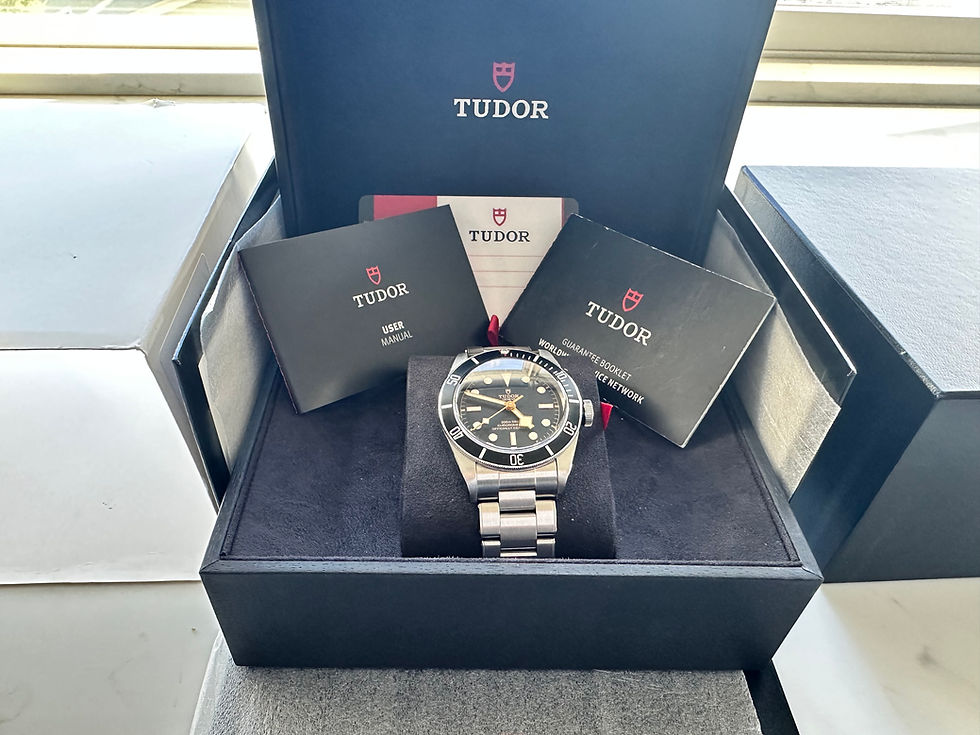 Thumbnail: Tudor Black Bay 41mm Black Dial Black Bezel