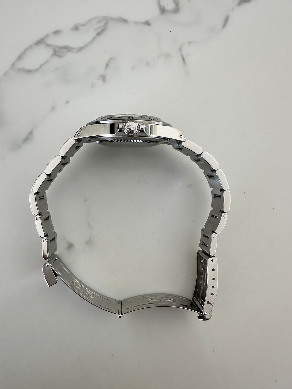 Thumbnail: Rolex Explorer II Black Dial on Oyster Bracelet