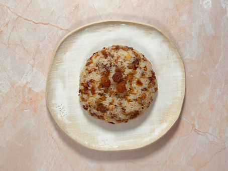 GÂTEAU DE RIZ GLUANT APAISANT Jujube, longane, amande et rose 