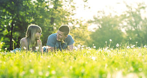 Lying in the Grass