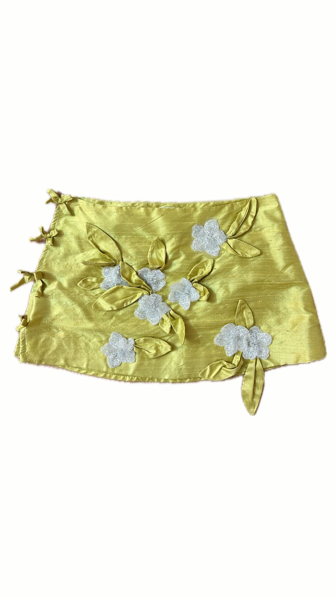 Silk garden skirt 