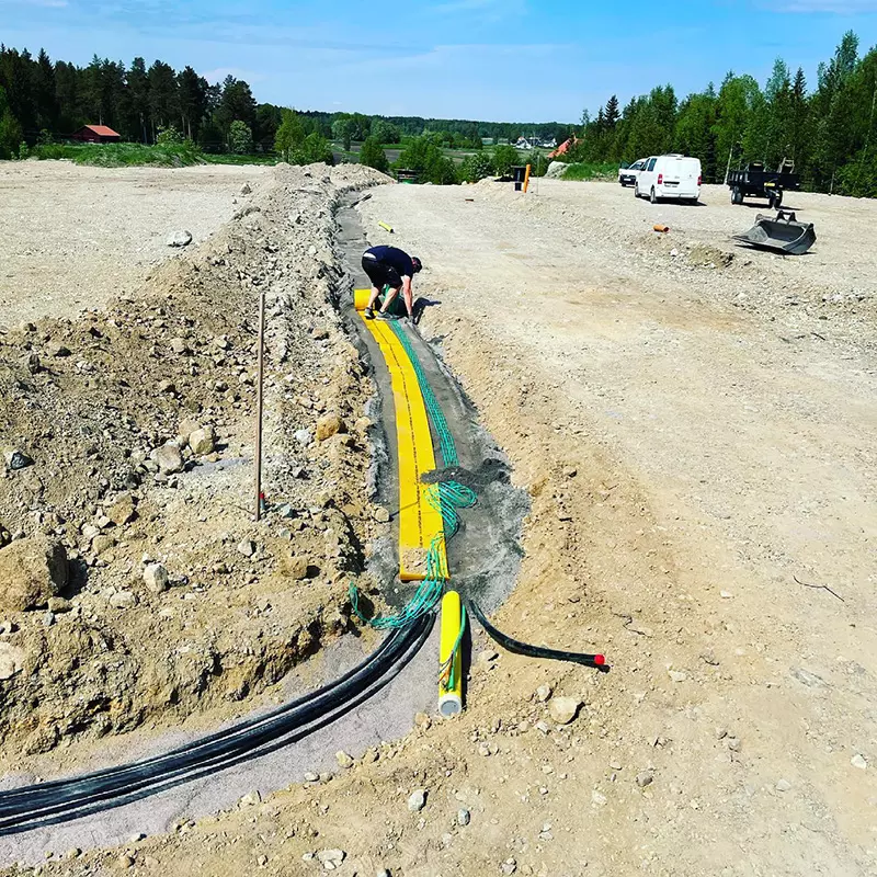 Kabelförlängning i Hille - ML Construction