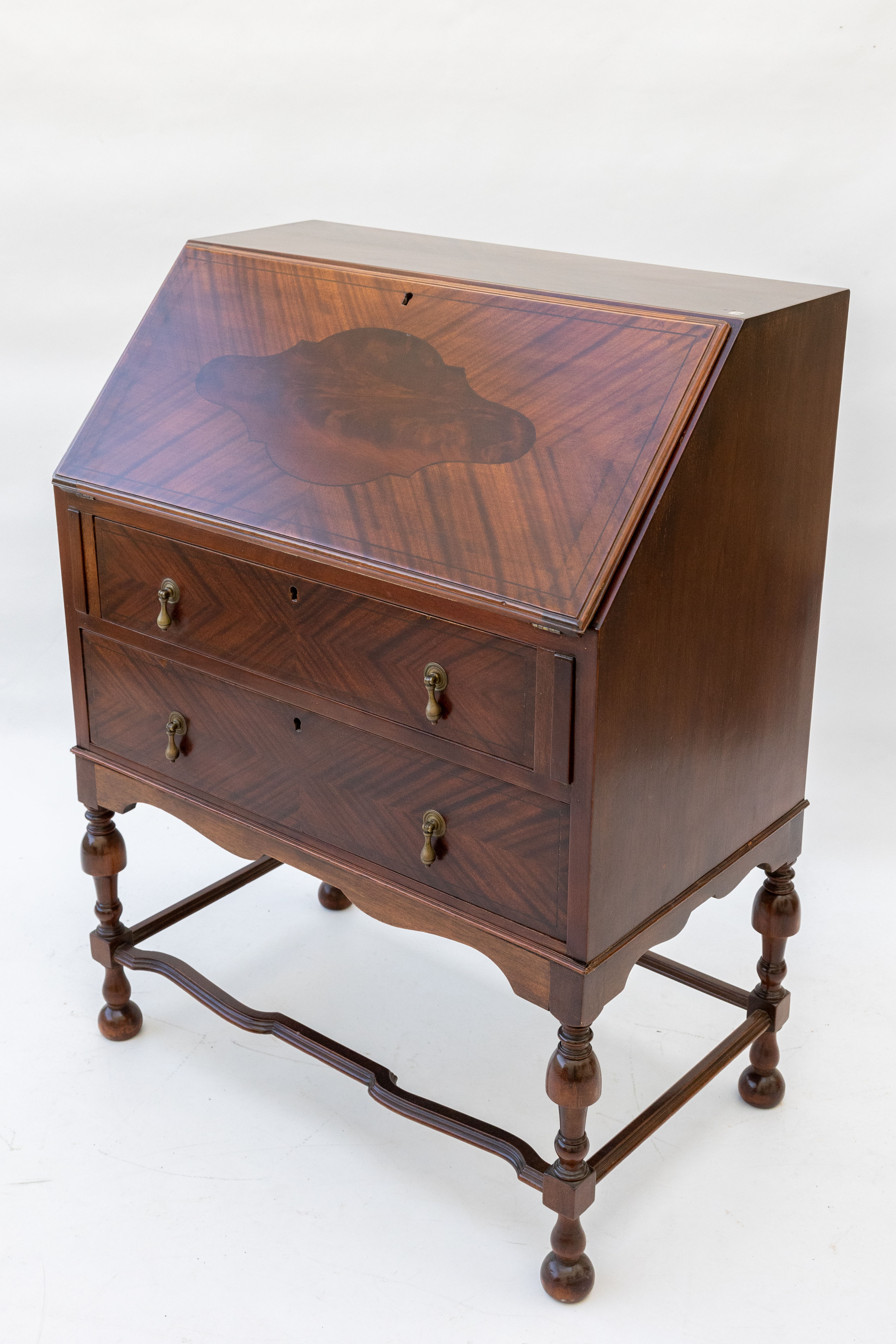 Edwardian Inlaid Bureau