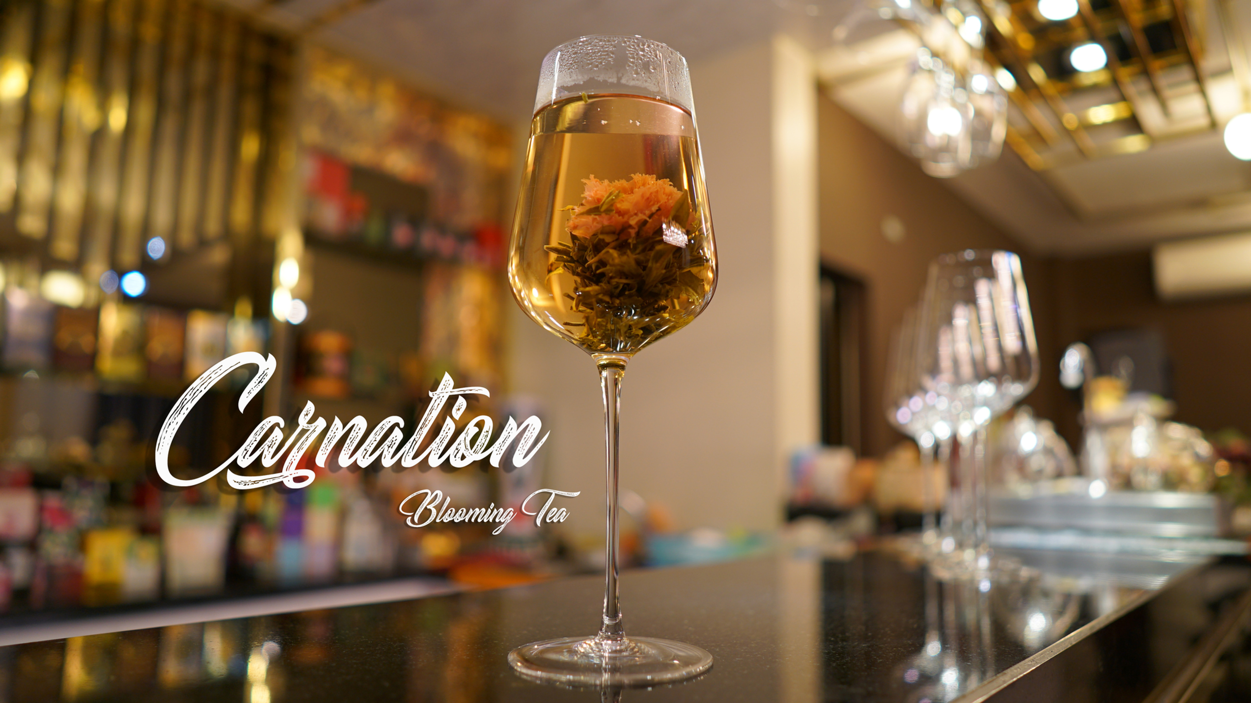 Carnation Blooming Tea (ชาดอกไม้บาน ดอกคาร์เนชั่น)