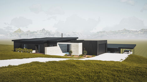 regional solar passive architectural home designed by project architect david tomic