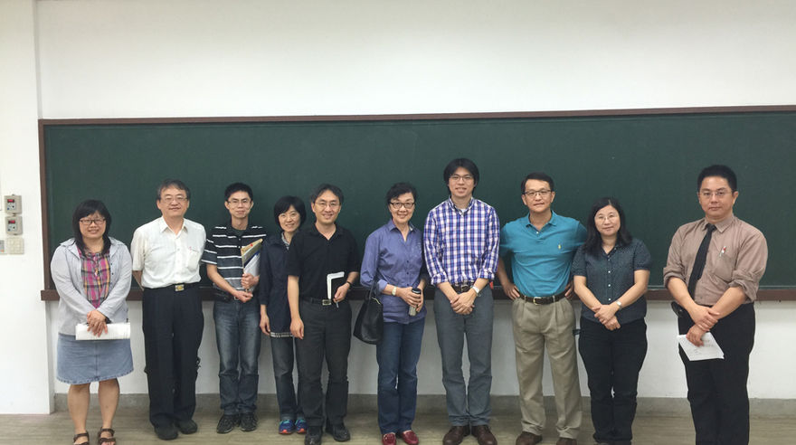 YCL shared his recent works at TungHai University